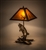 Rustic Trout Lamp
