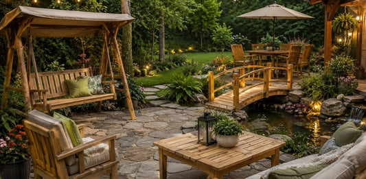 Furnishing a New Patio: A Complete Furniture Checklist - Cedar Creek Rustic Furniture