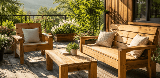 How to Protect Patio Furniture From Sun Damage in Summer - Cedar Creek Rustic Furniture