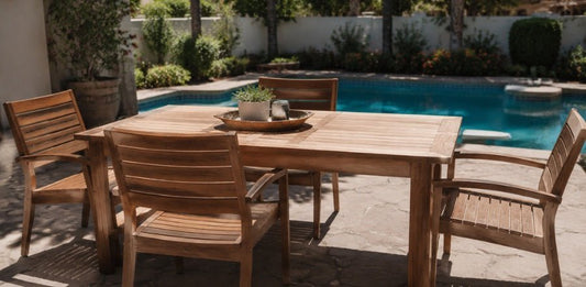 How to Protect Wood Furniture Around a Pool - Cedar Creek Rustic Furniture