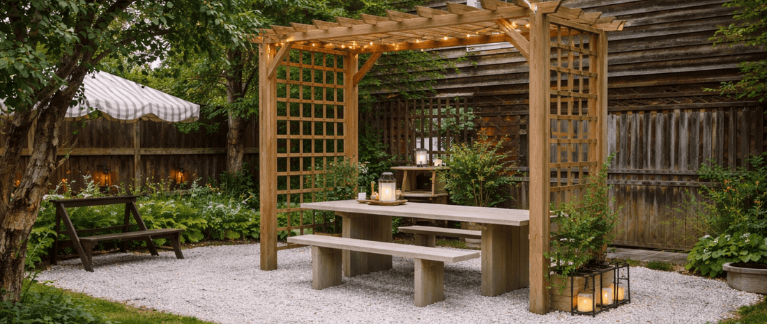 How to Turn Your Backyard Into an Actual Entertainment Space - Cedar Creek Rustic Furniture