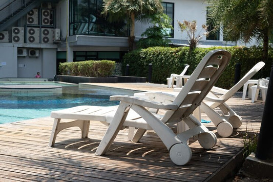 Outdoor Poolside Furniture Ideas to Upgrade Your Backyard - Cedar Creek Rustic Furniture