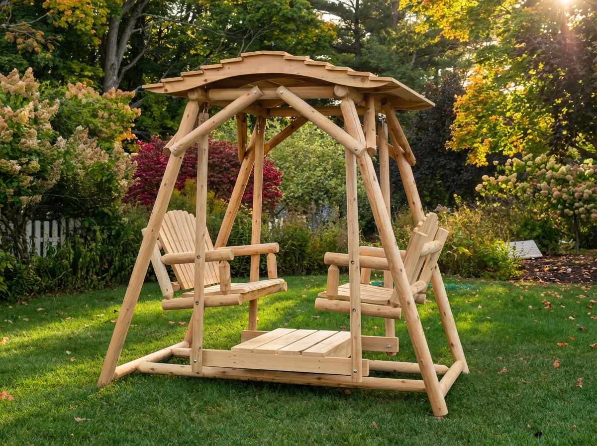 Farmhouse Outdoor Furniture - Cedar Creek Rustic Furniture