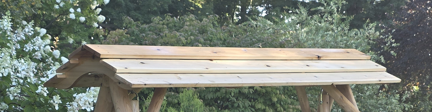 Canopy Kit for top of 5' Rustic Log Swing (SW110)