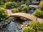 8 ft bridge with no railling - Cedar Creek Rustic Furniture
