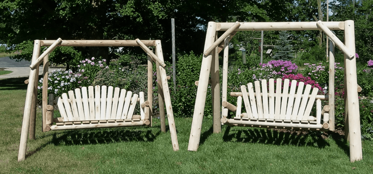 Handcrafted Log Furniture, Outdoor Furniture & Rustic Patio Furniture ...