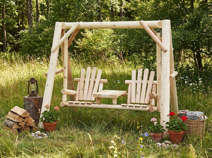 Backyard Wooden Swings for Your Garden - Cedar Creek Rustic Furniture