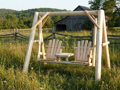 Backyard Wooden Swings for Your Garden - Cedar Creek Rustic Furniture