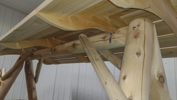 Canopy Kit for 5' Rustic Log Swing SW110 – Cedar Creek Rustic Furniture