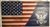 Hand Painted American Flag Navy Logo