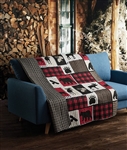 Lodge Life Quilt Throw